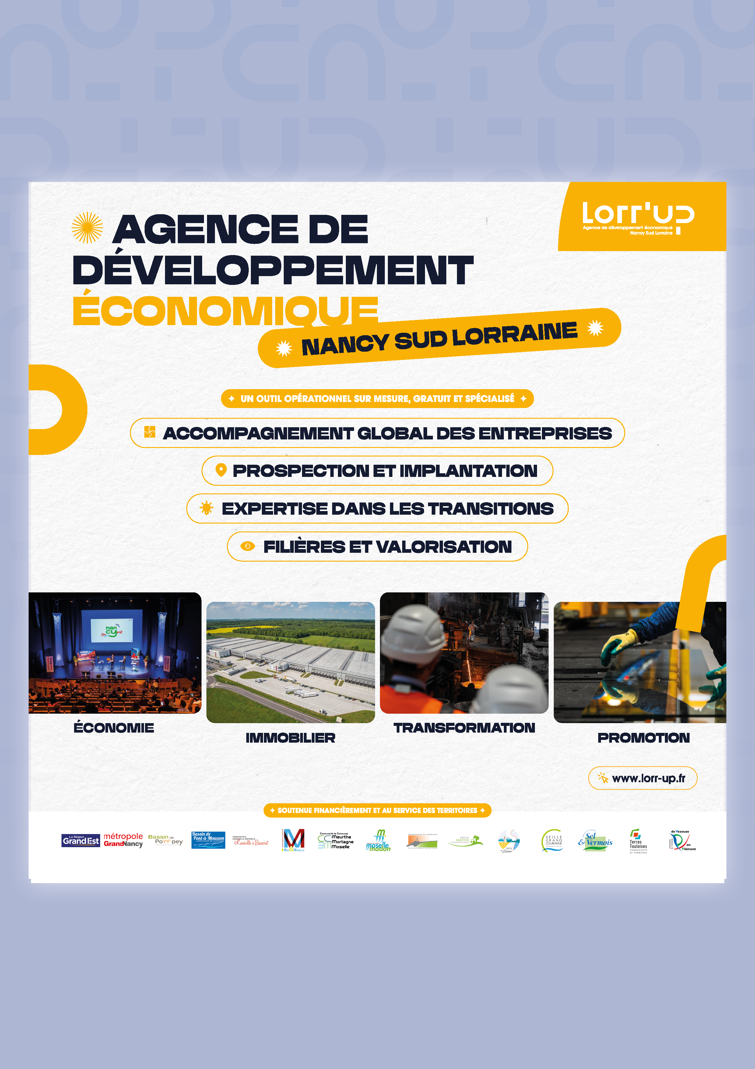 Missions Lorr'Up agence de développement économique Nancy Sud Lorraine
