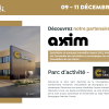 Découvrez Axim, partenaire de Dijon Bourgogne Invest du SIMI 2025