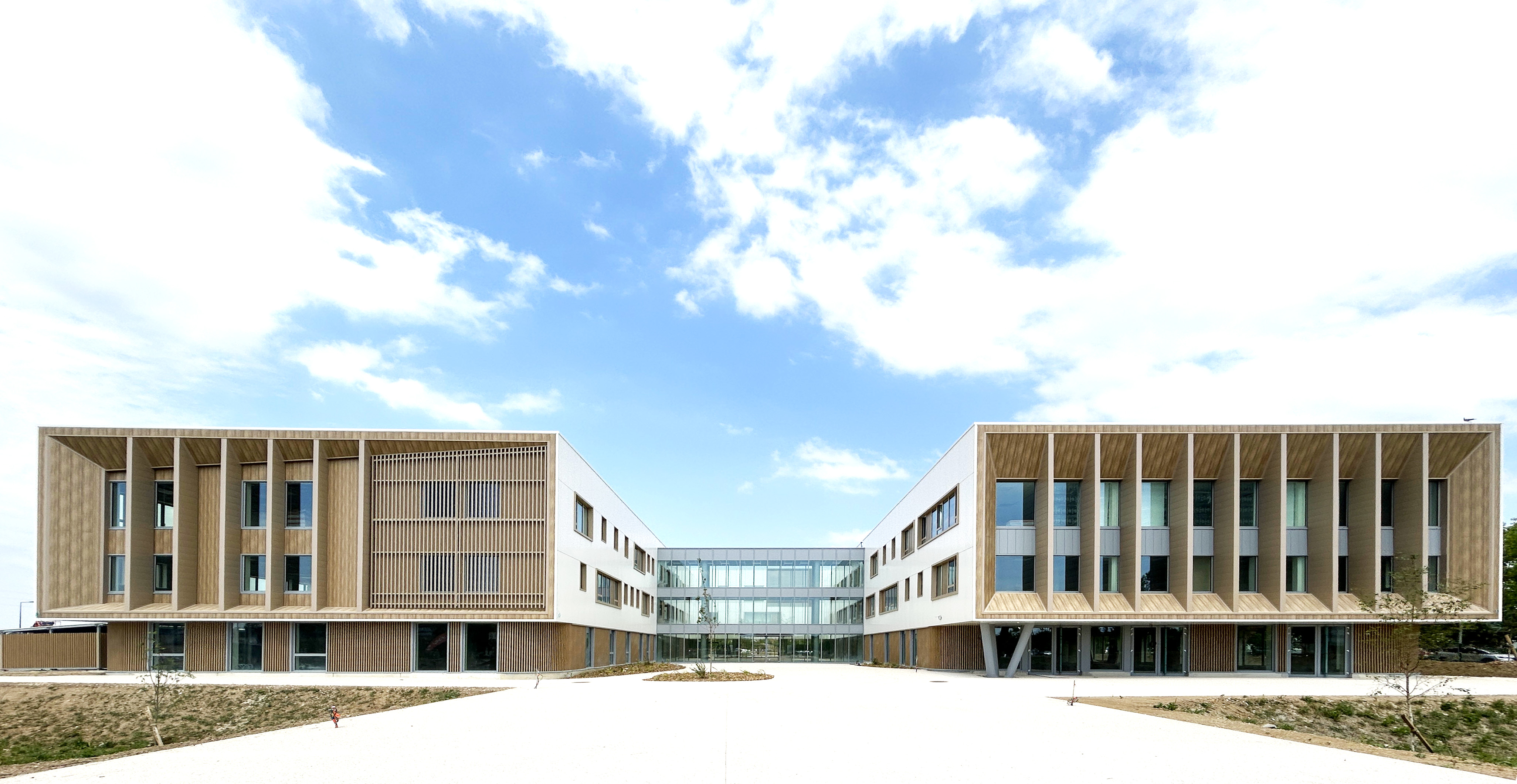 Conception du siège social d'EBP à Gazeran (78)