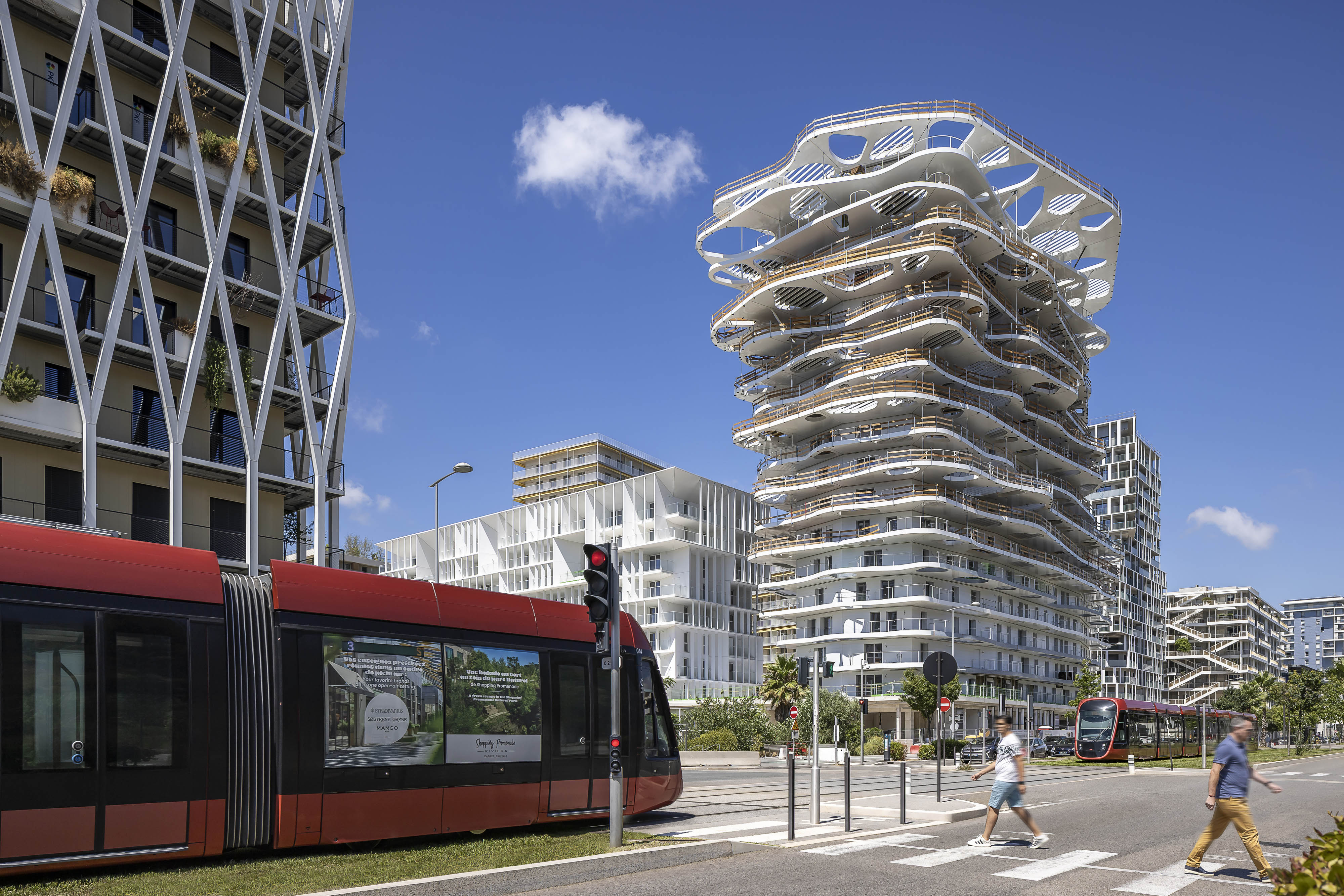 Le quartier Nice Méridia et son bâtiment Totem Hana