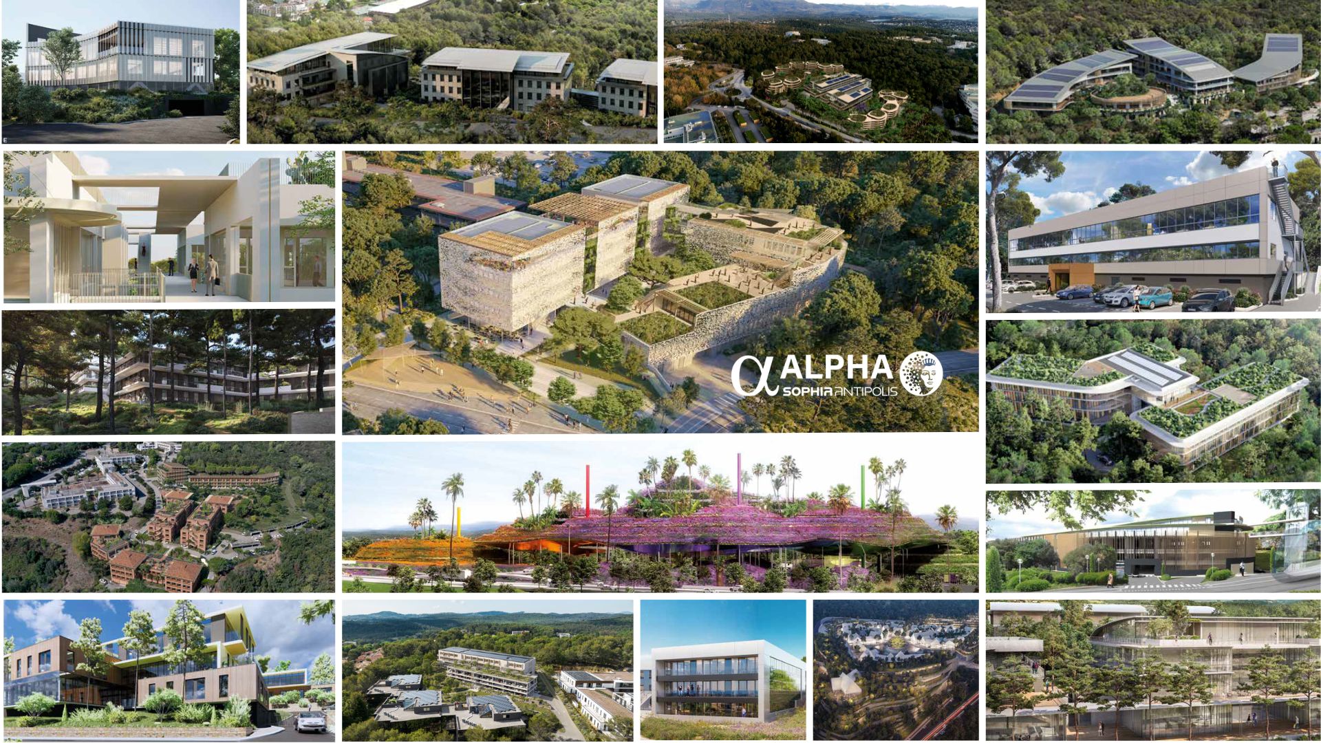 Mosaïque immo SOPHIA ANTIPOLIS