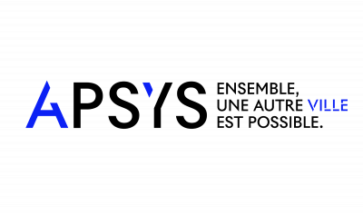 APSYS - Logo Noir et Bleu